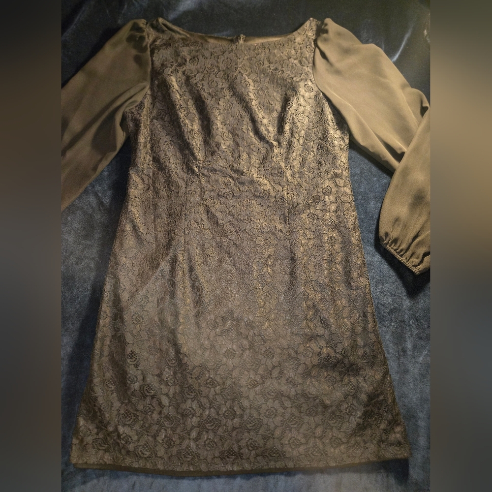 Eliza J. Cocktail Dress.  Black Lace. Women's Size 14
